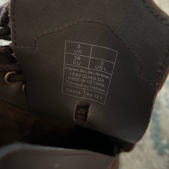 Dr. Martens 1B99 Gothic Americana Mid-Calf Platform Boots – Brown - US 5 Fits 6 - Picture 11 of 16